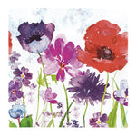 Cocktailservietten „Meadow of Flowers“, 25x25 cm, 3-lagig, Home Fashion®, 20 Stück