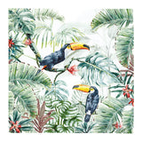 Lunchservietten „Welcome to the Jungle“, 33x33 cm, 3-lagig, Home Fashion®, 20 Stück - luterna.de