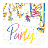 Lunchservietten „Colourful Party“, 33x33 cm, 3-lagig, Home Fashion®, 20 Stück - luterna.de