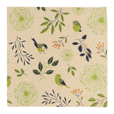 Recyclingservietten „Birds and Twigs green“, 33x33 cm, 2-lagig, Home Fashion®, 20 Stück - luterna.de