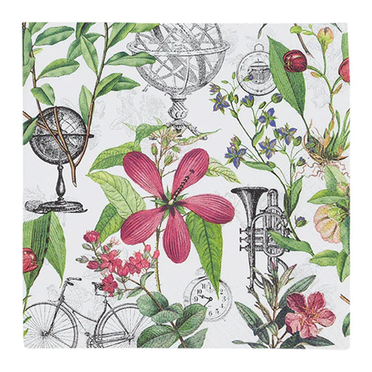 Lunchservietten „Fantastic World“, 33x33 cm, 3-lagig, Home Fashion®, 20 Stück