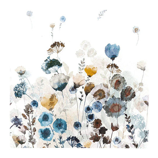 Lunchservietten „Dusky Meadow“, 33x33 cm, 3-lagig, Home Fashion®, 20 Stück