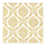 Cocktailservietten „Elegant gold“, 25x25 cm, 3-lagig, Home Fashion®, 20 Stück - luterna.de