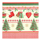Lunchservietten „Traditional Christmas“, 33x33 cm, 3-lagig, Home Fashion®, 20 Stück - luterna.de