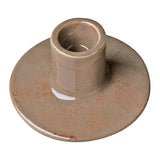 Kerzenhalter für Stabkerzen mit Ø22 mm, Braun, H46/Ø90 mm, Ib Laursen - luterna.de