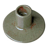 Kerzenhalter für Stabkerzen mit Ø22 mm, Olive, H46/Ø90 mm, Ib Laursen - luterna.de