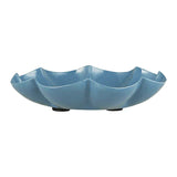 Kerzenhalter für Stumpenkerzen bis zu Ø70 mm, Blume Cornflower, Metall, H27/Ø135 mm, Ib Laursen - luterna.de