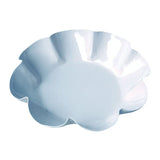 Kerzenhalter für Stumpenkerzen bis zu Ø70 mm, Blume Hellblau, Metall, H27/Ø135 mm, Ib Laursen - luterna.de