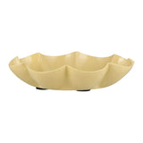 Kerzenhalter für Stumpenkerzen bis zu Ø70 mm, Blume Wheat Straw, Metall, H27/Ø135 mm, Ib Laursen - luterna.de