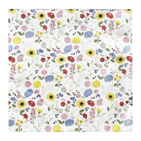 Papierservietten „Grand Ma’s flowers“, 40x40 cm, dekorativ, Ib Laursen, 50 Stück - luterna.de