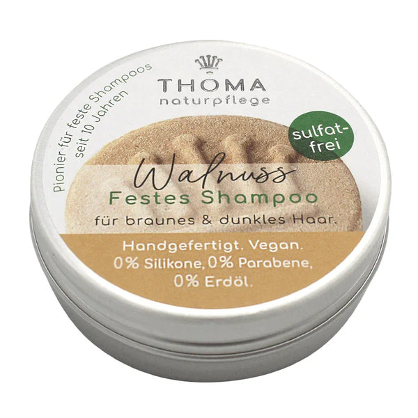Bergamotte Natürliches Shampoo – Vegan, SLS- & Parabenfrei, Plastikfreie Verpackung, Für Gefärbtes Haar