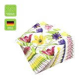 Cocktailservietten „Lucy“, 25x25 cm, 3-lagig, Home Fashion®, 20 Stück - luterna.de