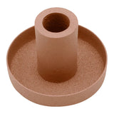 Kerzenhalter für Stabkerzen mit Ø22 mm, Ziegelfarbig, H40/Ø70 mm, Ib Laursen - luterna.de