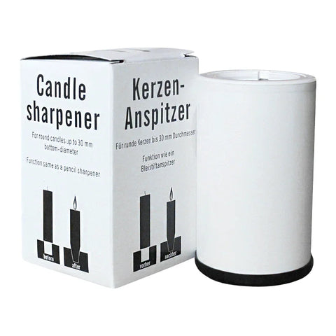 Kerzenspitzer zum Anspitzen von Kerzen, Wiedemann, für Kerzen bis ca. Ø30 mm - luterna.de