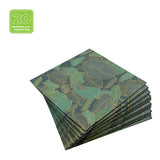 Lunchservietten „Art Nouveau green“, 33x33 cm, 3-lagig, Home Fashion®, 20 Stück