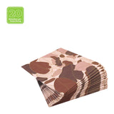 Lunchservietten „Art Nouveau rosewood“, 33x33 cm, 3-lagig, Home Fashion®, 20 Stück