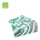 Lunchservietten „Eucalyptus Leaves“, 33x33 cm, 3-lagig, Home Fashion®, 20 Stück