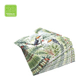 Lunchservietten „Welcome to the Jungle“, 33x33 cm, 3-lagig, Home Fashion®, 20 Stück