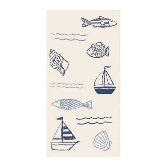 Papierservietten „Auf dem Meer“, 40x40 cm, dekorativ, Ib Laursen, 16 Stück