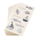 Papierservietten „Auf dem Meer“, 40x40 cm, dekorativ, Ib Laursen, 16 Stück