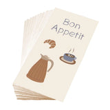 Papierservietten „Bon Appetit“, 40x40 cm, dekorativ, Ib Laursen, 16 Stück