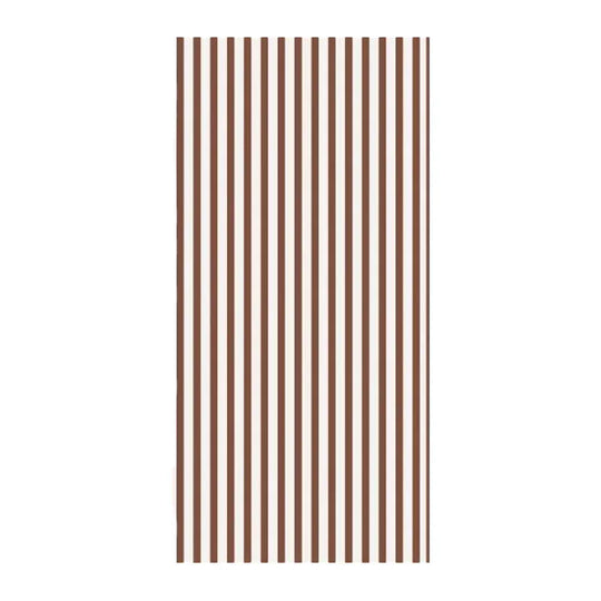 Papierservietten „Mit braunen Streifen“, 40x40 cm, dekorativ, Ib Laursen, 16 Stück