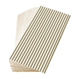 Papierservietten „Mit grünen Streifen“, 40x40 cm, dekorativ, Ib Laursen, 16 Stück