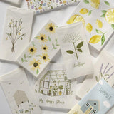 Papierservietten „Grand Ma’s flowers“, 40x40 cm, dekorativ, Ib Laursen, 50 Stück - luterna.de