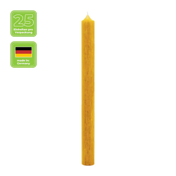 Luterna Stabkerzen Aus Paraffin – 100/22 Mm, Grau, Brenndauer Ca. 4h, 25 Stück Pro Packung