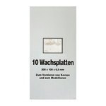 Wachsplatten Weiß, Zengerle, 200 x 100 x 0,5 mm, 10 St.