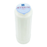 AETERNA-Öllicht, 100% reines Pflanzenöl, Weiß, Nr. 9, Brenndauer 9 Tage, 190/65 mm, Karton mit 20 Stück - luterna.de