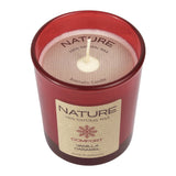NATURE COMFORT, Duftkerze im Glas, Vanilla Caramel, 100% NATURAL WAX, 85/70 mm, Brenndauer ca. 25h - luterna.de