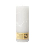 Stumpenkerze aus Paraffin, Elfenbein, Country, 70/190 mm, KERZENFARM HAHN, Brenndauer ca. 72h - luterna.de