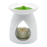 Duftlampe/ Duftstövchen aus Porzellan, Stern, KERZENFARM HAHN, H105 x Ø90 mm - luterna.de