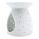 Duftlampe/ Duftstövchen aus Porzellan, Sternenhimmel, KERZENFARM HAHN, H105 x Ø90 mm - luterna.de