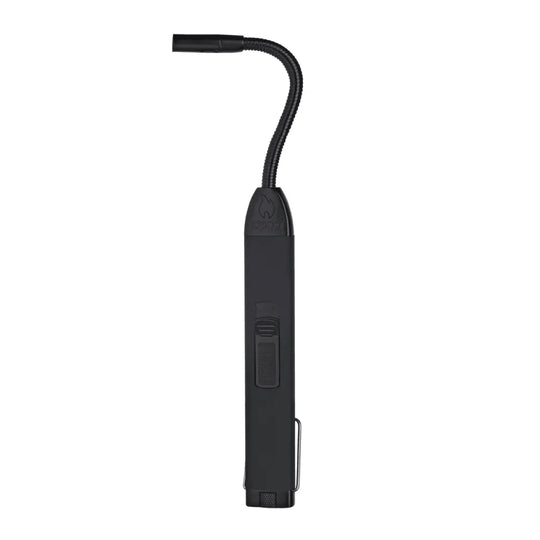 ZIPPO, nachfüllbares Stabfeuerzeug mit flexiblem Hals, Schwarz, mit einstellbarer Flamme