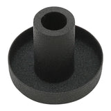 Kerzenhalter für Stabkerzen mit Ø13 mm, Schwarz, H40/Ø50 mm, Ib Laursen - luterna.de