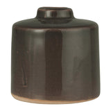 Kerzenhalter aus Keramik für Stabkerzen mit Ø22 mm, Soil, H80/Ø78 mm, Ib Laursen - luterna.de