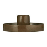 Kerzenhalter aus Porzellan für Stabkerzen mit Ø22 mm, H43/Ø115 mm, Ib Laursen - luterna.de