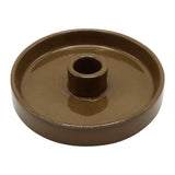 Kerzenhalter aus Porzellan für Stabkerzen mit Ø22 mm, H43/Ø115 mm, Ib Laursen - luterna.de