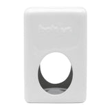 Duftlampe Square aus Keramik, weiß, BOLSIUS, 85/125 mm, für Teelichter - luterna.de