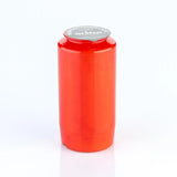 GRAFEN-Kompoöllicht, 30% Ölgehalt, Rot, Nr. 73, Brenndauer ca. 6 Tage, 136/68mm, Karton mit 20 Stück - luterna.de