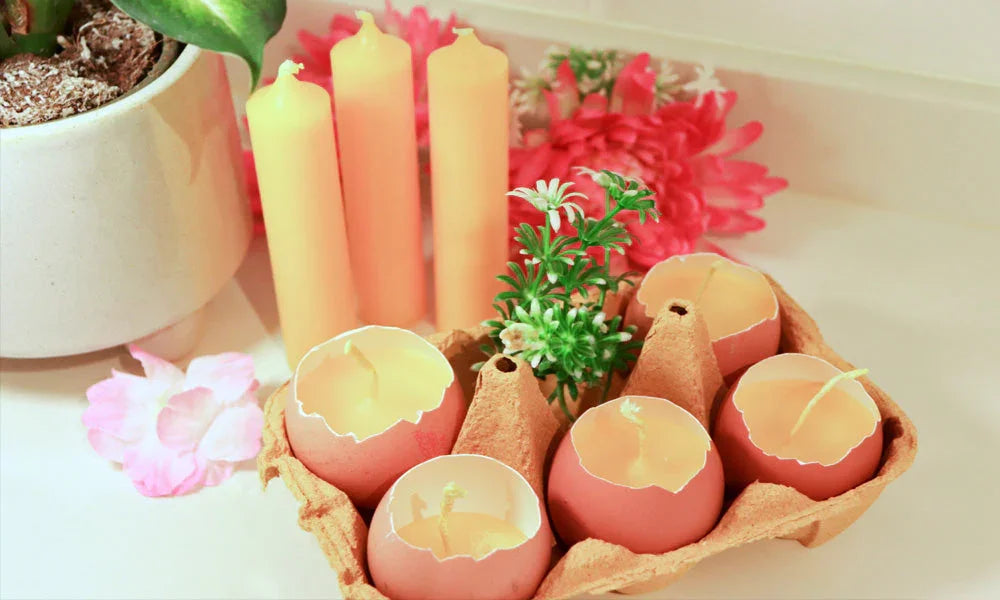 DIY-Ostereikerzen in Eierschalen – Kreative Ideen für einen unvergesslichen Ostertisch