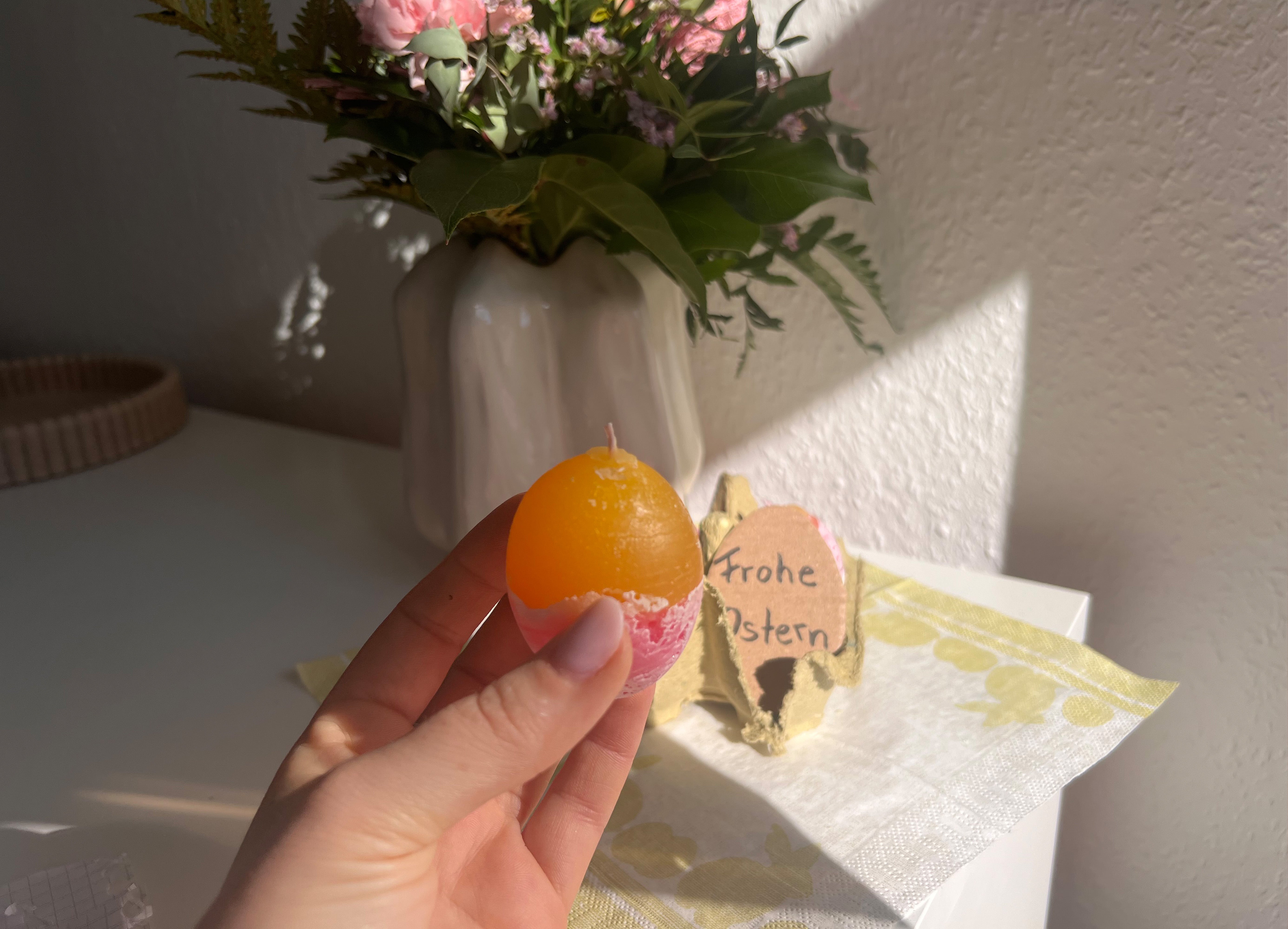 DIY Eierkerzen – Kreative Kerzen aus echten Eierschalen