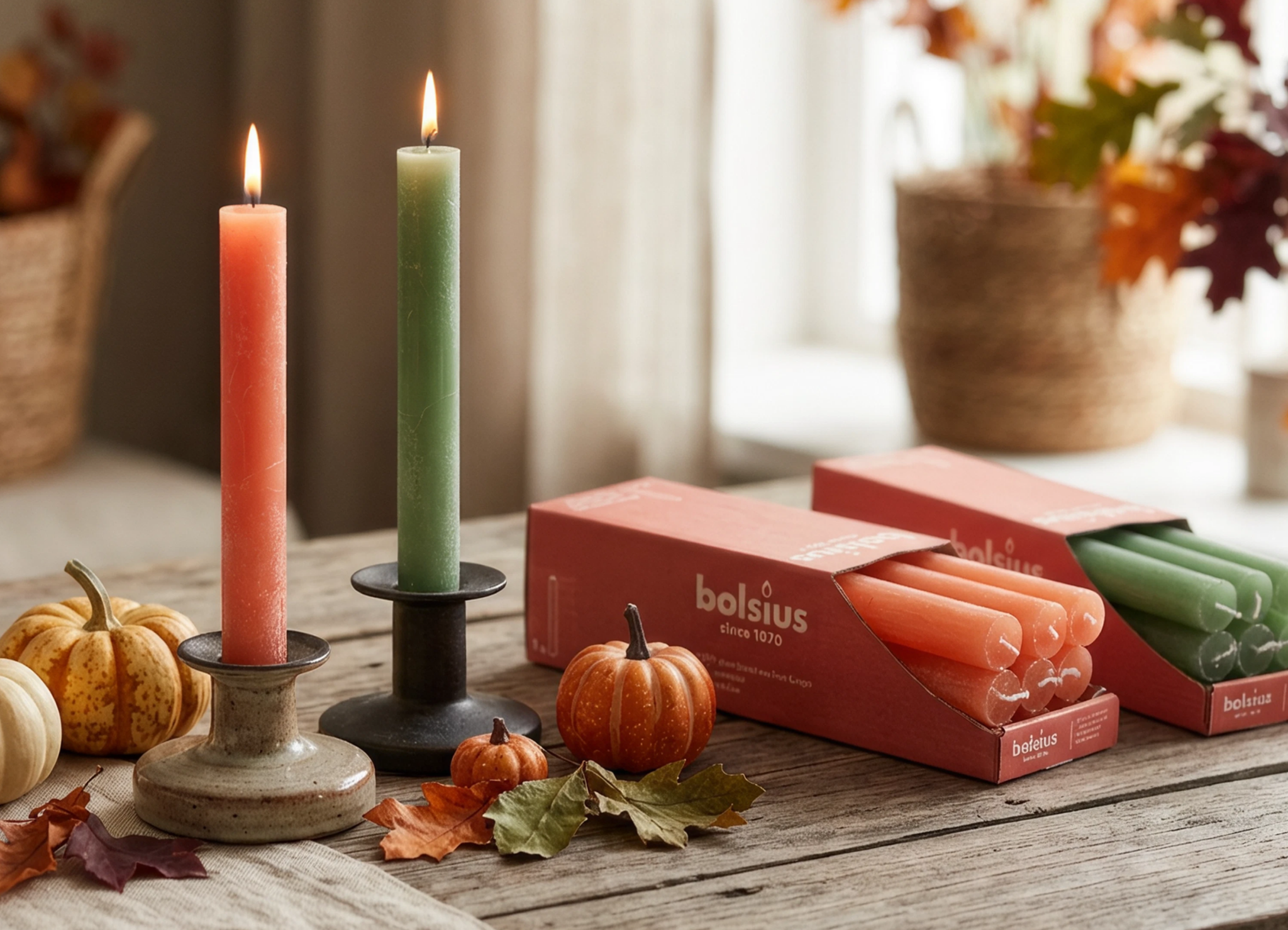 Herbstdeko mit Kerzen: Ideen & Tipps für dein Zuhause