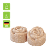 Badepralinen mit Sheabutter - Rose, THOMA Naturseifen-Manufaktur, vegan, 2 Stück je 30 g, Körperpflege