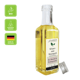 Körper- und Massageöl Mandel & Rosengeranie, Landseife Naturkosmetik, 100% Bio, handgefertigt & vegan, 120 ml