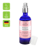 Byzantisches Bio-Rosenwasser, Apomanum, besonders hautpflegend durch naturreines Bio-Rosenblütenhydrolat, 100 ml, Gesichtspflege, Hautpflege