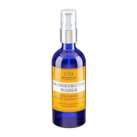 Echtes Orangenblütenwasser, Apomanum, besonders hautpflegend durch naturreines Orangenblütenwasser, 100 ml, Gesichtspflege, Hautpflege