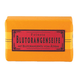 Blutorangenseife, Apomanum, 100% natürlich, mit naturreinen ätherischen Pflanzenölen, 100 g, Körperpflege